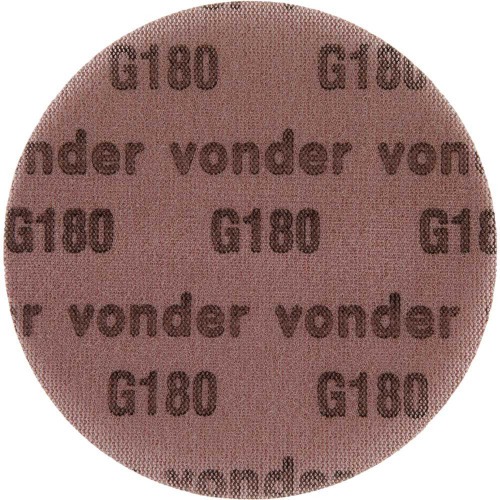 Disco de lixa telado 150 mm gr�o 180 com 5 pe�as