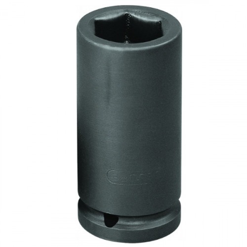 Soquete sextavado longo de impacto 17 mm com encaixe de 1/2