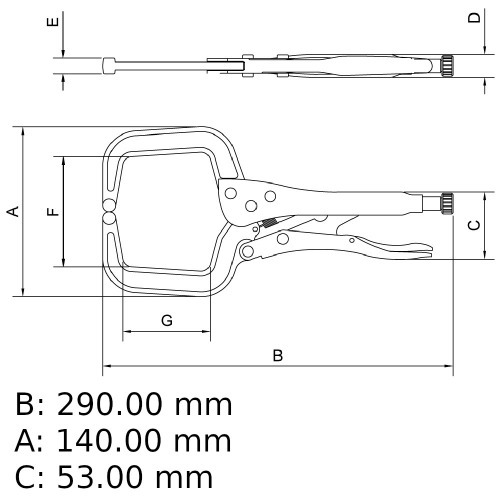 Alicate de press�o 11