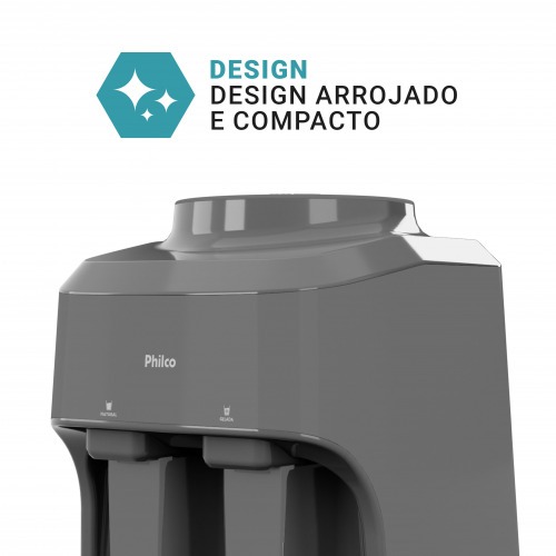 Bebedouro de mesa eletrônico água natural e gelada - PBE15C 110V/220V Bebedouro de mesa eletrônico água natural e gelada - PBE15C 110V/220V