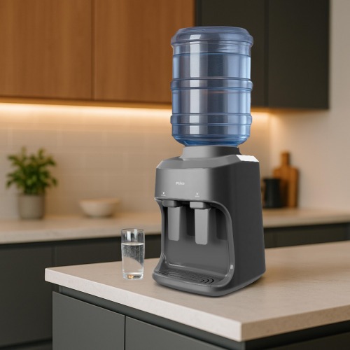 Bebedouro de mesa eletrônico água natural e gelada - PBE15C 110V/220V Bebedouro de mesa eletrônico água natural e gelada - PBE15C 110V/220V