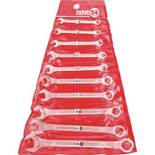 Jogo de chaves combinada 6 mm a 22 mm com 10 pe�as