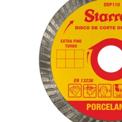 Disco diamantado turbo 110 mm para cer�mica e porcelanato - DDP110-S