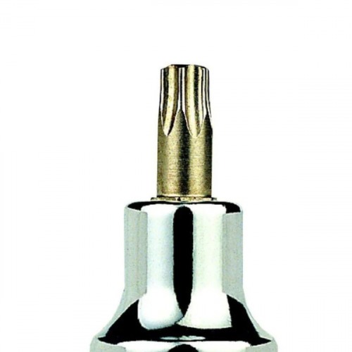 Soquete com ponta hexalobular T60 encaixe 1/2