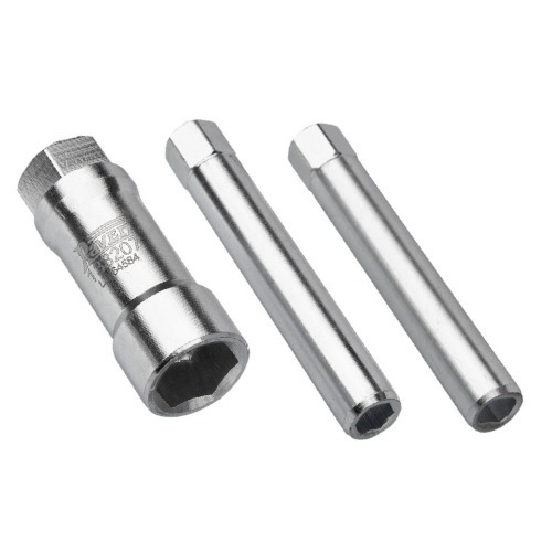 Conjunto soquete vazado 18 mm 2 adaptadores para porca - 133207