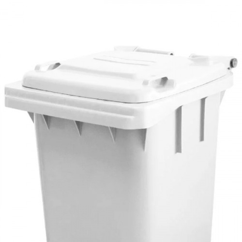 Cesto de lixo gari 120L sem adesivo com rodas de 200mm - C120BR Cesto de lixo gari 120L sem adesivo com rodas de 200mm - C120BR