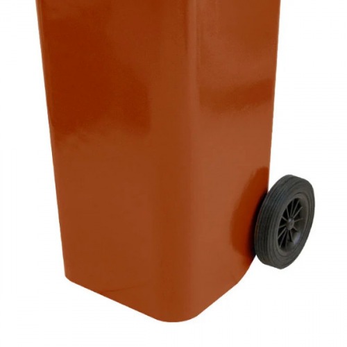 Cesto de lixo gari 120L sem adesivo com rodas de 200mm - C120MR Cesto de lixo gari 120L sem adesivo com rodas de 200mm - C120MR
