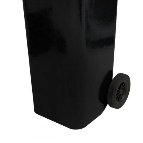 Cesto de lixo gari 120L sem adesivo com rodas de 200mm - C120PR
