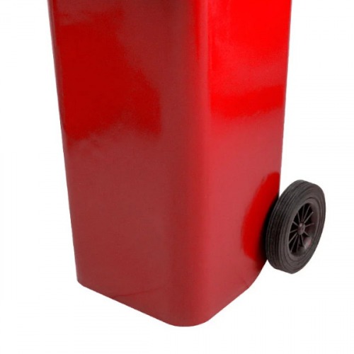 Cesto de lixo gari 120L sem adesivo com rodas de 200mm - C120VM Cesto de lixo gari 120L sem adesivo com rodas de 200mm - C120VM