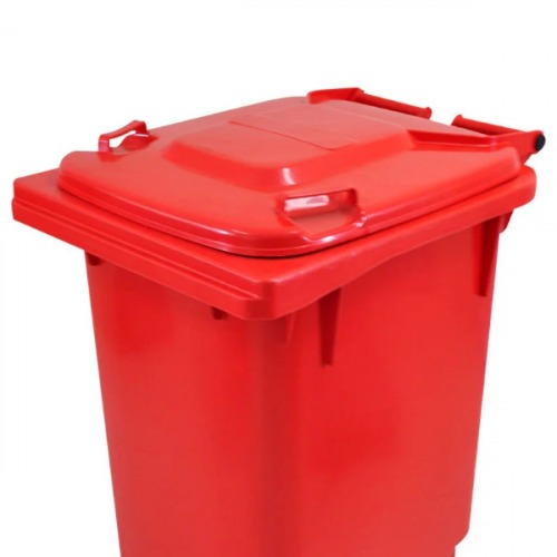 Cesto de lixo gari 240L com rodas de 200 mm sem pedal - C240VM Cesto de lixo gari 240L com rodas de 200 mm sem pedal - C240VM