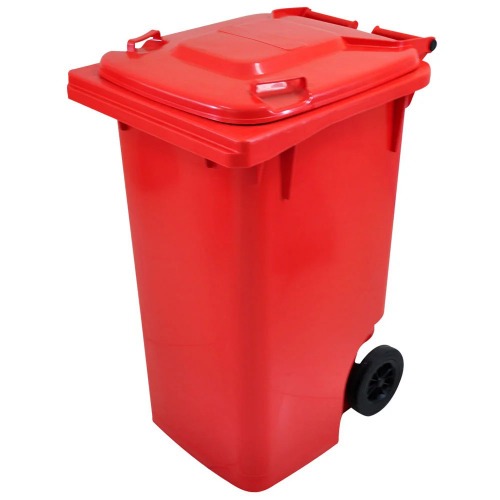 Cesto de lixo gari 240L com rodas de 200 mm sem pedal - C240VM Cesto de lixo gari 240L com rodas de 200 mm sem pedal - C240VM