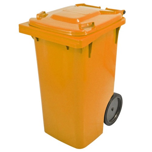 Cesto de lixo gari 240L com rodas de 300 mm sem pedal - C241LJ