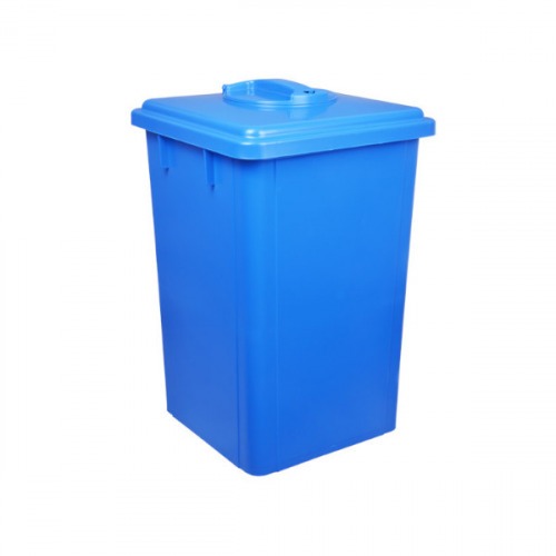 Cesto coletor de lixo 60L tampa flip top Sem adesivo - CV62AZ