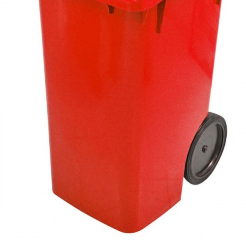 Cesto de lixo gari 240L com rodas de 300 mm sem pedal - C241VM Cesto de lixo gari 240L com rodas de 300 mm sem pedal - C241VM