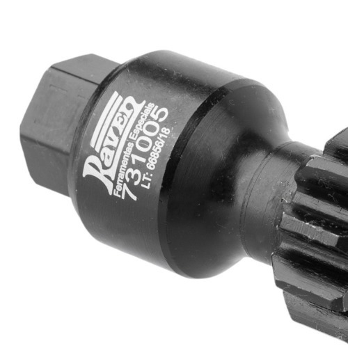Ferramenta com sextavado externo de 24 mm e encaixe de 1/2 731005 Ferramenta com sextavado externo de 24 mm e encaixe de 1/2 731005