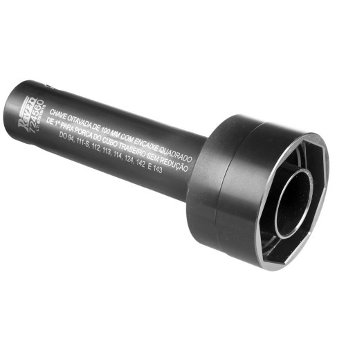 Chave oitavada de 100 mm com encaixe de 1