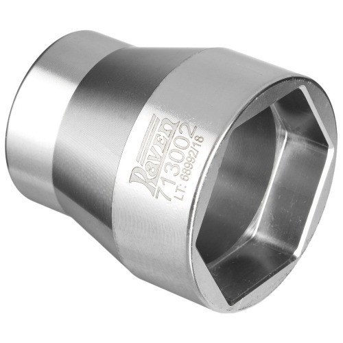 Soquete sextavado de 57 mm com encaixe de 3/4 713002 Soquete sextavado de 57 mm com encaixe de 3/4 713002