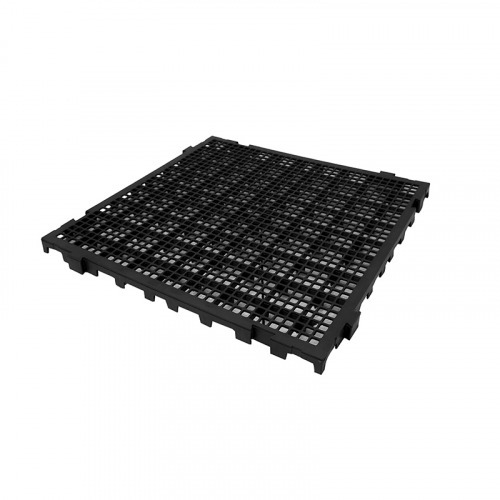 Piso plástico antiderrapante 500 x 500 x 30 mm - 14507 Piso plástico antiderrapante 500 x 500 x 30 mm - 14507