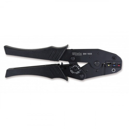 Alicate crimpador para terminais isolados com regulador de press�o - BW 1608
