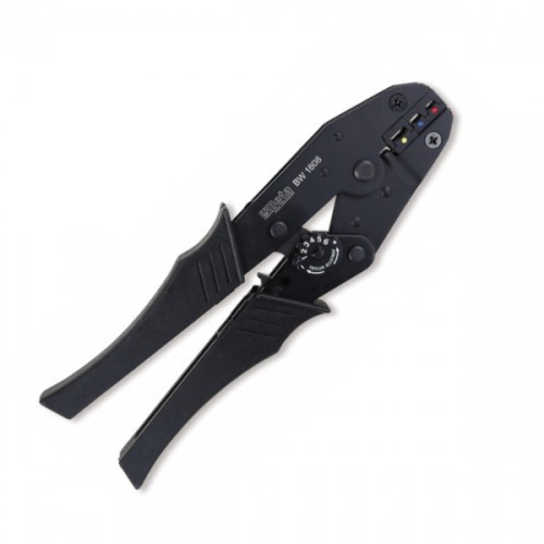 Alicate crimpador para terminais isolados com regulador de press�o - BW 1608