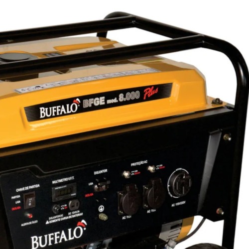 Gerador de energia 8 Kva a gasolina partida elétrica - BFGE 8.000 PLUS 110V/220V Gerador de energia 8 Kva a gasolina partida elétrica - BFGE 8.000 PLUS 110V/220V