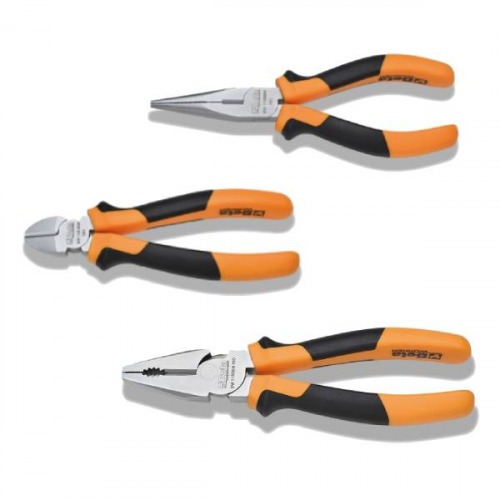 Jogo de alicates Universal Corte e Bico reto - BW 1169BM/S3 Jogo de alicates Universal Corte e Bico reto - BW 1169BM/S3
