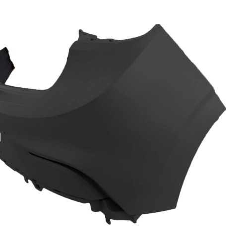 Para-choque Fiat Argo 2017 a 2025 traseiro preto liso sem sensor - 3363