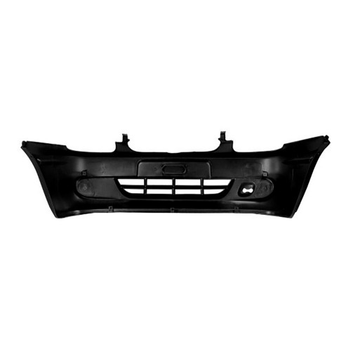Para-choque Corsa Sedan/Hatch/Wag/Pick-up 2000 a 2008 dianteiro preto liso sem farol - 1730