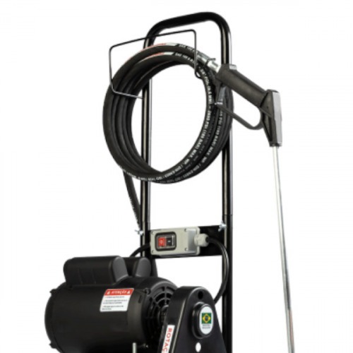 Lavadora alta vazão 2 hp 1020 L/H 600 libras com carrinho e mangueira JHF 4X - MB0176 220V Lavadora alta vazão 2 hp 1020 L/H 600 libras com carrinho e mangueira JHF 4X - MB0176 220V