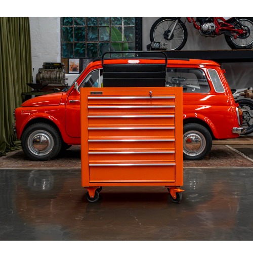 Carrinho para ferramentas fechado com 7 gavetas - RLL-329L Carrinho para ferramentas fechado com 7 gavetas - RLL-329L