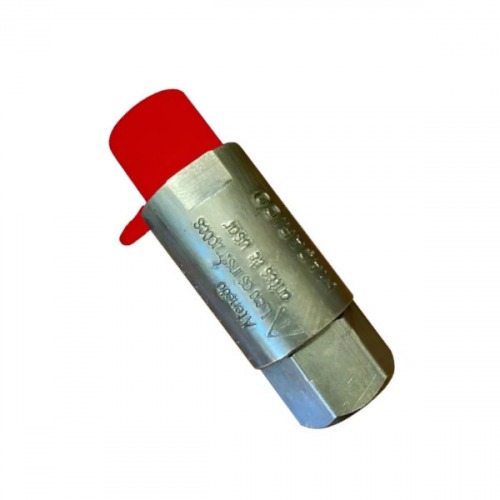 Válvula corta fogo gás combustível para maçarico VPMG Válvula corta fogo gás combustível para maçarico VPMG
