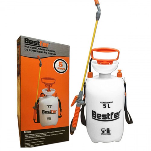 Pulverizador costal manual 5L compressão prévia - BFH1574 Pulverizador costal manual 5L compressão prévia - BFH1574
