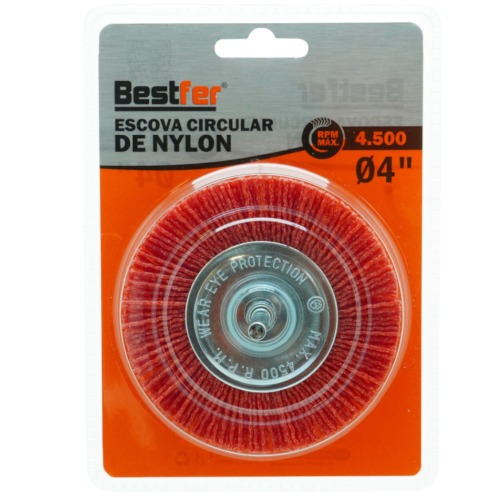Escova de nylon 4 Escova de nylon 4