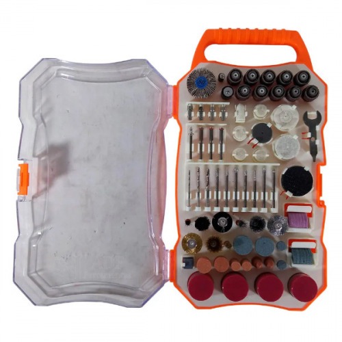 Kit de acessórios para micro retífica com 208 peças - BFH2329 Kit de acessórios para micro retífica com 208 peças - BFH2329