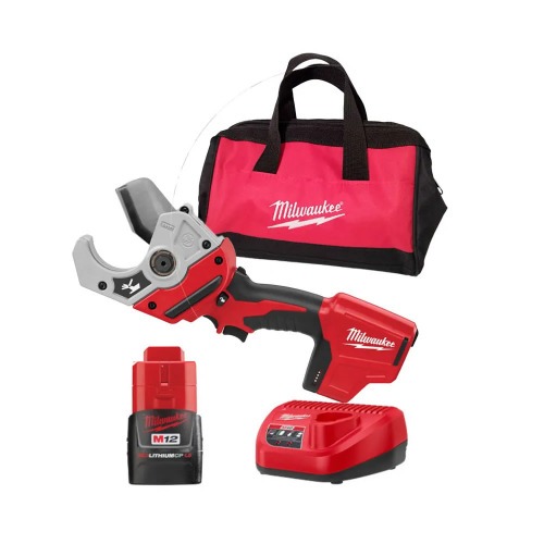 Cortador de tubos PVC a bateria 50 mm com 1 bateria - 2470  110V/220V