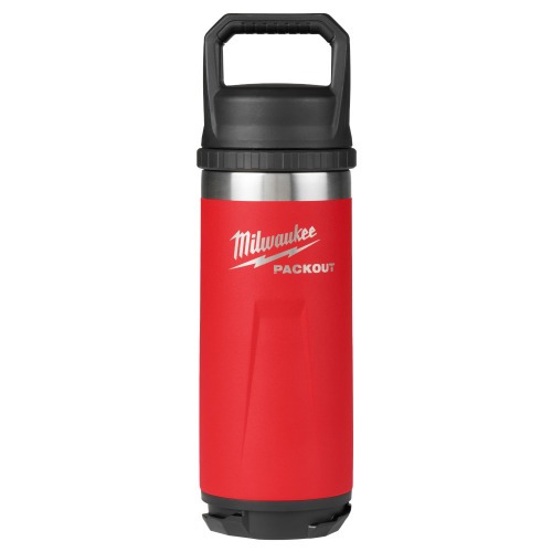 Garrafa térmica com isolamento a vácuo 500ml Vermelho - PACKOUT Garrafa térmica com isolamento a vácuo 500ml Vermelho - PACKOUT
