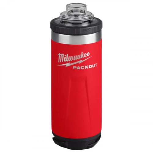 Garrafa térmica com isolamento a vácuo 500ml Vermelho - PACKOUT Garrafa térmica com isolamento a vácuo 500ml Vermelho - PACKOUT