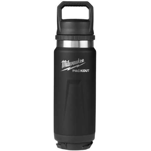 Garrafa t�rmica com isolamento a v�cuo 700ml Preto - PACKOUT