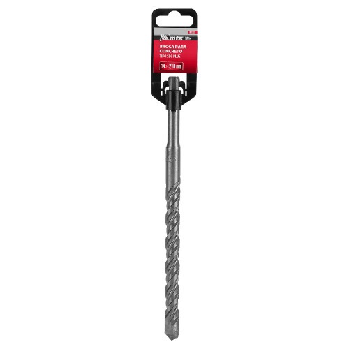 Broca de wídea para concreto 14 x 210 mm SDS Plus - 7103355 Broca de wídea para concreto 14 x 210 mm SDS Plus - 7103355