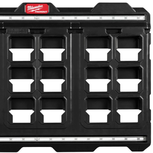 Suporte de parede até 68Kg com guia de alinhamento para linha PACKOUT Suporte de parede até 68Kg com guia de alinhamento para linha PACKOUT