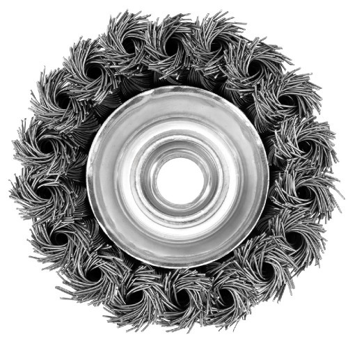 Escova de a�o tipo copo torcida 3