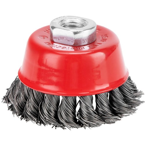 Escova de a�o tipo copo torcida 3