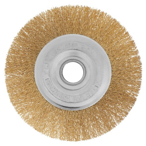 Escova de a�o circular ondulada 6