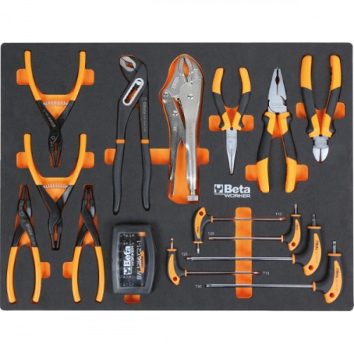 Armário Mobiliário para oficina tampo inox com kit 268 ferramentas - C45PRO 2.0X Armário Mobiliário para oficina tampo inox com kit 268 ferramentas - C45PRO 2.0X