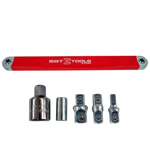 Conjunto de chaves de extens�o Offset com 5 adaptadores