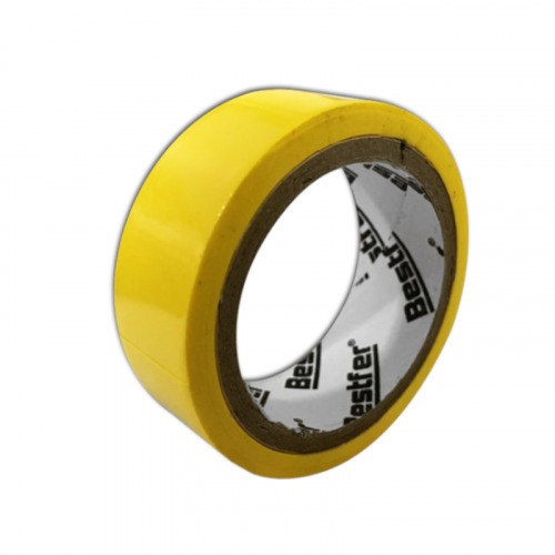 Fita isolante antichama 18 mm x 5 m amarelo - BFH1144 Fita isolante antichama 18 mm x 5 m amarelo - BFH1144