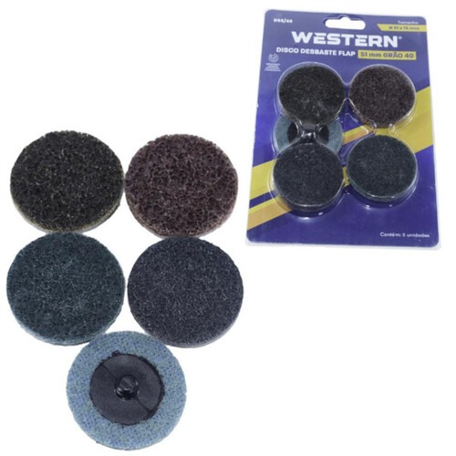 Kit disco de desbaste flap 2