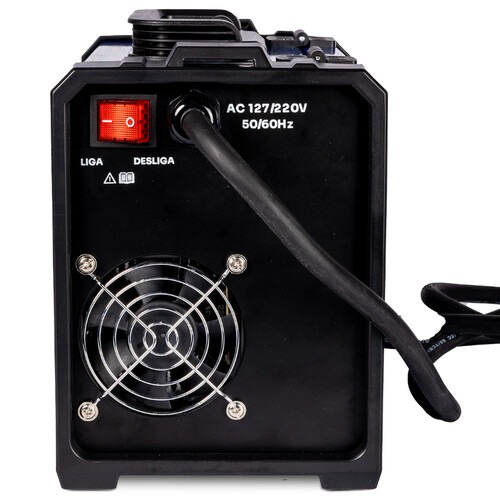 Inversora de solda Mig sem gás 120A Multiprocesso com acessórios - MIG0 110V/220V Inversora de solda Mig sem gás 120A Multiprocesso com acessórios - MIG0 110V/220V