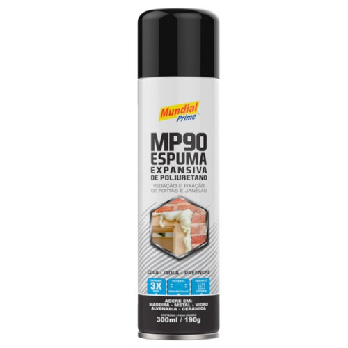 Espuma expansiva de poliuretano 300 ml - AE05000004 Espuma expansiva de poliuretano 300 ml - AE05000004