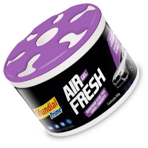 Aromatizante cheirinho em gel para carros 100g Lavanda - PT2500004